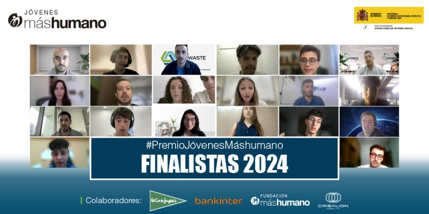 Finalistas premio jóvenes emprendimiento social Fundación máshumano