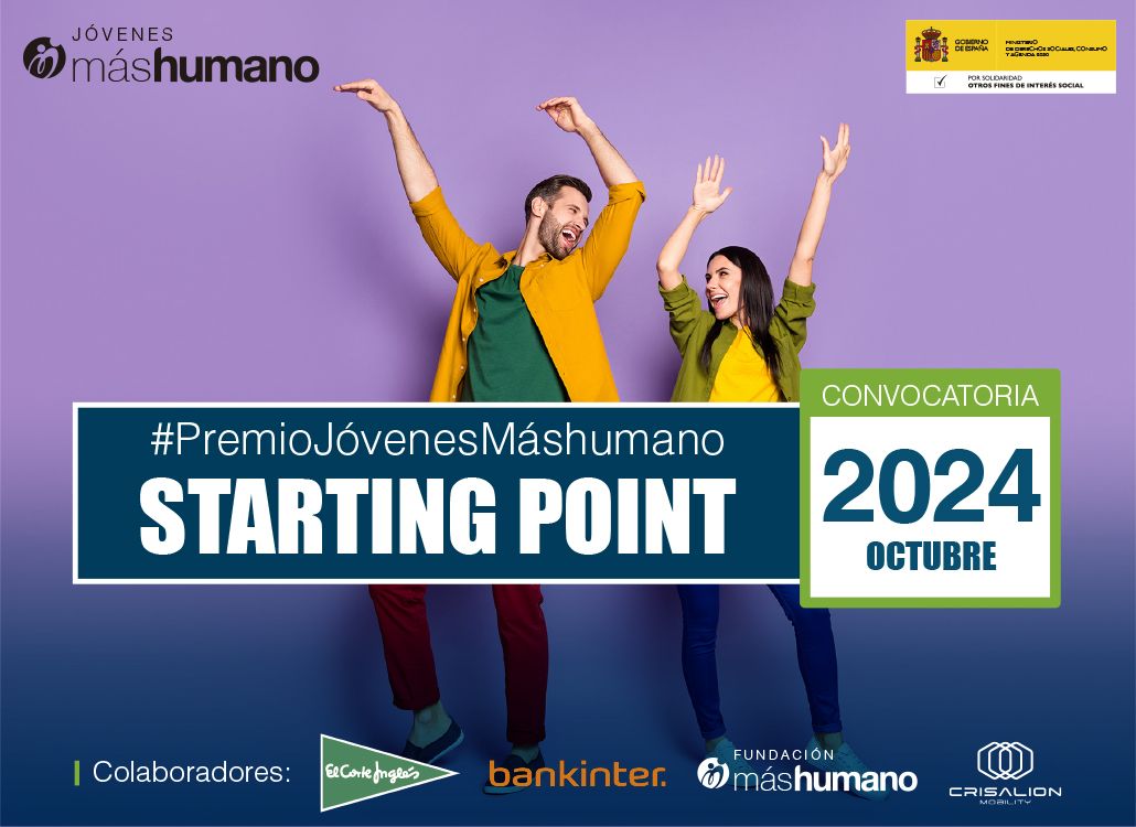 27 proyectos de emprendimiento social en los Starting Points del Premio Jóvenes máshumano