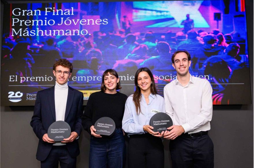 Startups ganadoras del Premio Jóvenes Máshumano